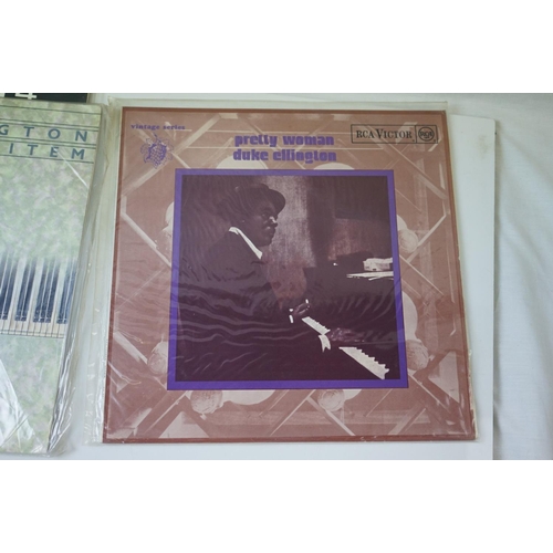 158 - Vinyl - Duke Ellington collection of 11 LP's spanning the years.  Sleeves & Vinyl VG+ overall