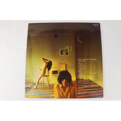 16 - Vinyl - Syd Barrett The Madcap Laughs (SHVL 765) EMI on label, gatefold sleeve.  Sleeve & Vinyl VG+