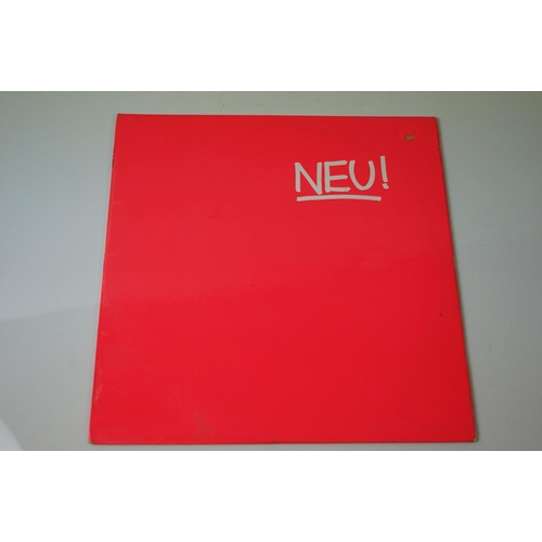 185 - Vinyl - NEU! (UAS 29396) laminated sleeve needs reglue to top, feelable mark to track 1 on side B ot... 