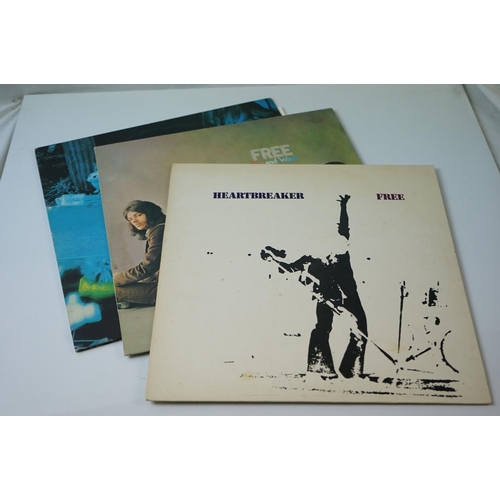 187 - Vinyl - Free 3 LP's to include Tons Of Sobs (ILPS 9089) pink rim Island label, Fire and Water (ILPS ... 