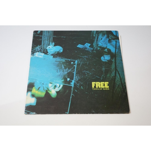 187 - Vinyl - Free 3 LP's to include Tons Of Sobs (ILPS 9089) pink rim Island label, Fire and Water (ILPS ... 