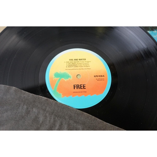 187 - Vinyl - Free 3 LP's to include Tons Of Sobs (ILPS 9089) pink rim Island label, Fire and Water (ILPS ... 