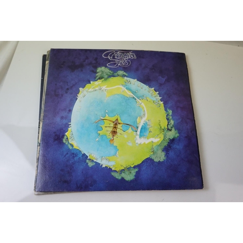 201 - Vinyl - Yes collection of 9 LP's to include The Yes Album, Yessongs, Yesterdays, Close To The Edge, ... 