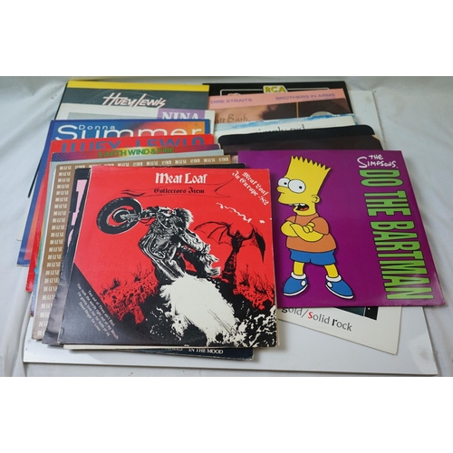 203 - Vinyl - Rock & Pop collection of approx 50 10