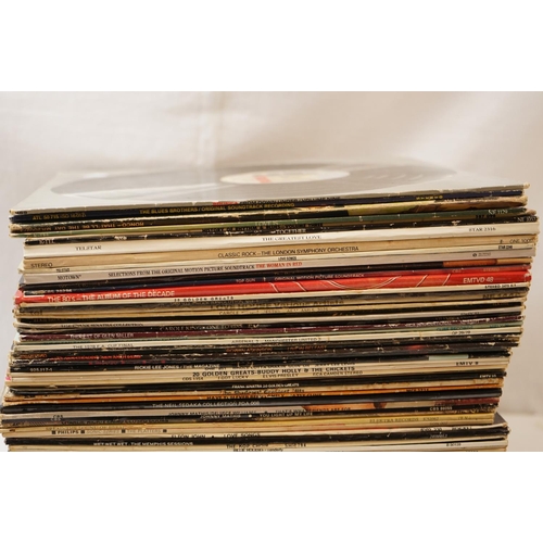 205 - Vinyl - Pop & Compilations collection of approx 60 LP's to include Bread, Elvis, Elton John, Johnny ... 