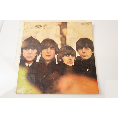 219 - Vinyl - The Beatles 7 LP's to include Rubber Soul (OMC 1267) no outer sleeve, A Hard Days Night (PMC... 