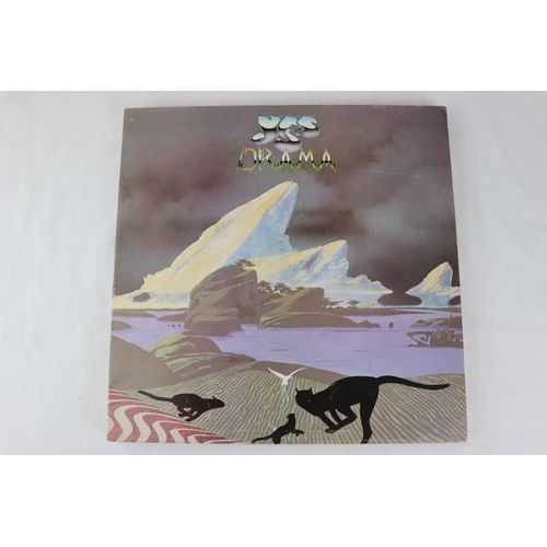 22 - Vinyl - Yes 3 LP's to include Tales From The Topographic Oceans (ATL 80001) German press, Drama (K 5... 