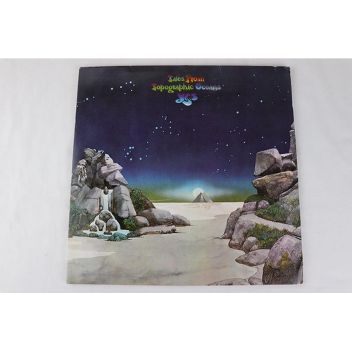 22 - Vinyl - Yes 3 LP's to include Tales From The Topographic Oceans (ATL 80001) German press, Drama (K 5... 