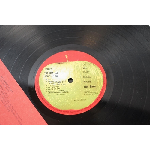 227 - Vinyl - The Beatles 5 LP's to include early copies of For Sale, A Hard Days Night and Help, all have... 