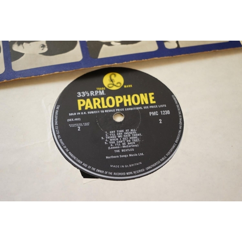 227 - Vinyl - The Beatles 5 LP's to include early copies of For Sale, A Hard Days Night and Help, all have... 