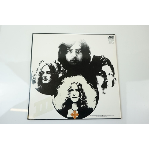 229 - Vinyl - Led Zeppelin 3 LP's to include Two (K 40037) green and orange Atlantic label, Three (ATL 500... 