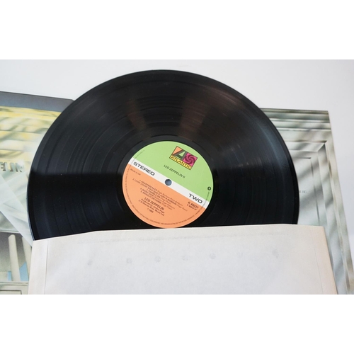 229 - Vinyl - Led Zeppelin 3 LP's to include Two (K 40037) green and orange Atlantic label, Three (ATL 500... 