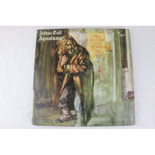 23 - Vinyl - Jethro Tull 7 LP's to include Minstrel In The Gallery 1975, Songs From The Wood, This Was (w... 