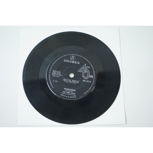 232 - Vinyl - Pink Floyd See Emily Play / Scarecrow (Columbia DS 8214) solid centre, Sold In UK to label. ... 