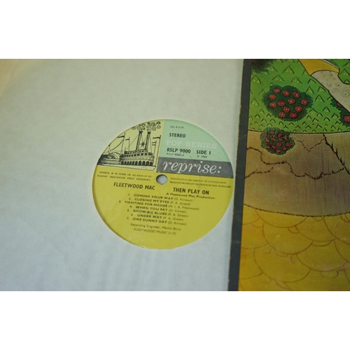 241 - Vinyl - Fleetwood Mac Then Play On (Reprise RSLP 9000) Reprise steamboat label, gatefold sleeve.  Sl... 