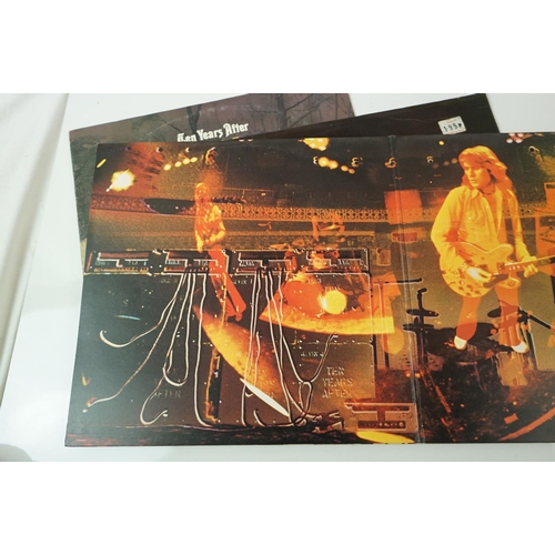 245 - Vinyl - Ten Years After 4 LP's to include Watt (Deram SML 1078), Recorded Live (CTY 1049), Alvin Lee... 