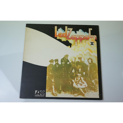 247 - Vinyl - Led Zeppelin 2 LP's to include Two (K 40037) green/orange Atlantic label first re-release, a... 