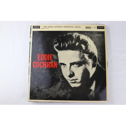 25 - Vinyl - Rock N Roll / Rockabilly collection of 9 LP's including Cadillac, Crazy Cavan, Eddie Cochran... 