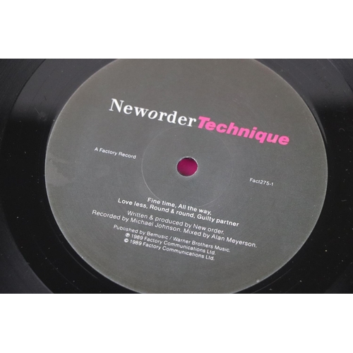 30 - Vinyl - New Order 2 LP's to include Substance 1987 (Fact 200) Sleeve & Vinyl VG+ and Technique (Fact... 