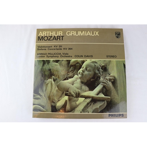 302 - .   CLASSICAL ALBUM RECORDS. -  6 RARE UK 1ST ED PRESSING CLASSICAL RECORDS:  1. ARTHUR GRUMIAUX Col... 