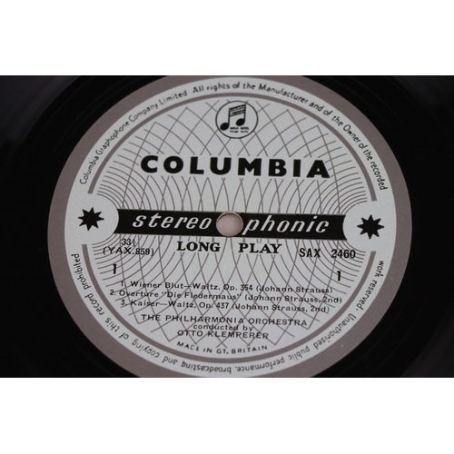 305 - CLASSICAL ED1 STEREO - Columbia SAX 2460 STEREO ED1 SILVER / BLUE LABELS LP, Kurt Weill / Johann Str... 