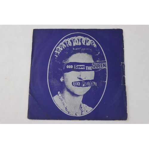 307 - PUNK - SEX PISTOLS - PACK OF 7 ORIGINAL PRESSING SINGLES. 1. GOD SAVE THE QUEEN, 1977 VIRGIN RECORDS... 