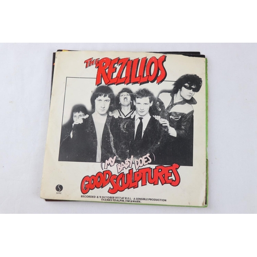 313 - PUNK - THE REZILLOS / REVILLOS - 6 UK SINGLES INCLUDING PROMOS. 1. REZILLOS - DESTINATION VENUS, 197... 