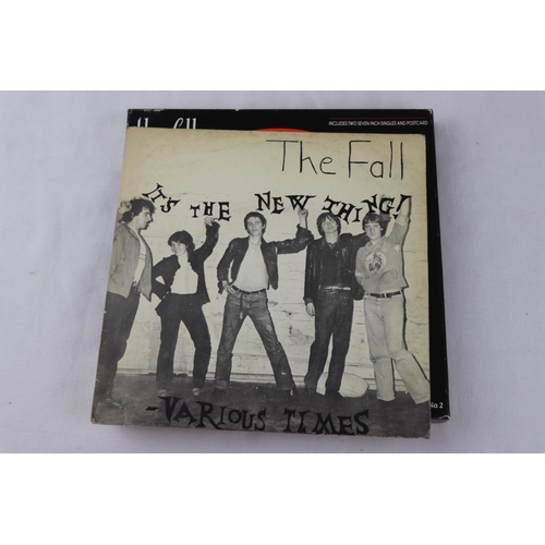 314 - PUNK - THE FALL - 5 UK 1ST PRESSING SINGLES. 1. KICKER CONSPIRACY, 1983, ROUGH TRADE 1ST PRESSING DO... 