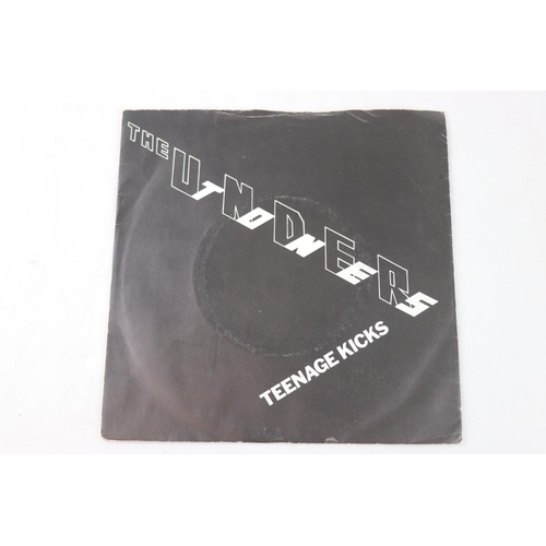 326 - PUNK - THE UNDERTONES - TEENAGE KICKS - 3 UK different PRESSINGS. 1. TEENAGE KICKS (1978, UK 1ST PRE... 