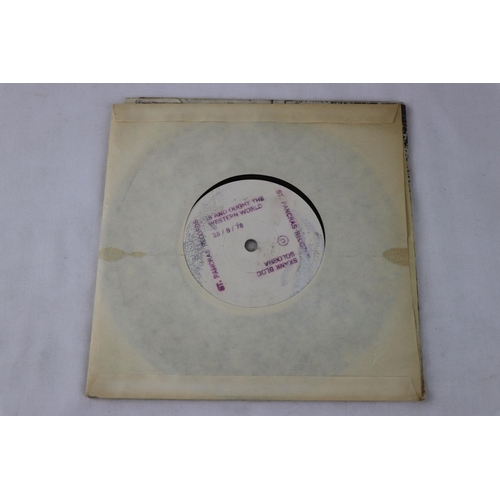 330 - DIY PUNK / POST PUNK - 3 EARLY HOME MADE SINGLES BY SCRITTI POLITTI.  1. SKANK BLOC BOLOGNA (1978 UK... 