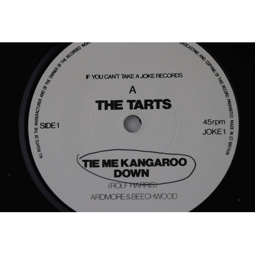 349 - PUNK - THE TARTS - TIE ME KANGAROO DOWN / GENE QUEENIE (1981, UK 1ST PRESSING, IF YOU CAN’T TAKE A J... 