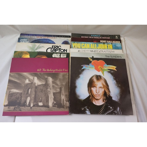 35 - Vinyl - Rock & Pop collection of over 60 LP's to include Simple Minds, Elvis Costello, Queen, The St... 