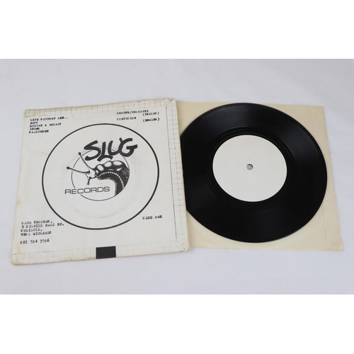 357 - DIY PUNK / POST PUNK - 2 RARE UK 1979-1981 DIY PUNK PRIVATE PRESSING SINGLES.  1. BLAUE REITER - FRO... 