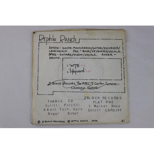 359 - DIY PUNK / POST PUNK - REPTILE RANCH, THE only 2 private pressings, self released singles from 1979-... 