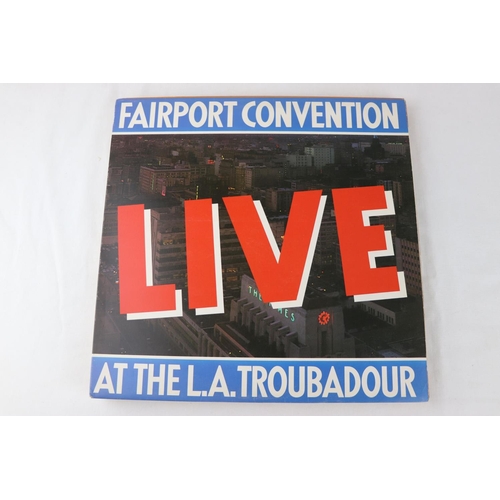 36 - Vinyl - Fairport Convention 13 LP's to include Liege and Life, Angel Delight, Full House x 2, Live A... 