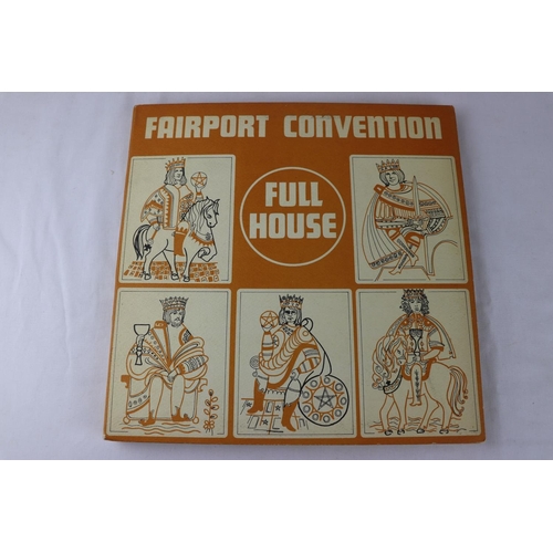 36 - Vinyl - Fairport Convention 13 LP's to include Liege and Life, Angel Delight, Full House x 2, Live A... 