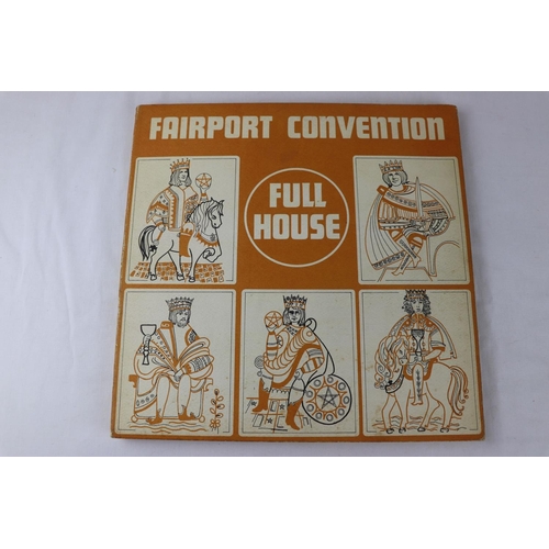 36 - Vinyl - Fairport Convention 13 LP's to include Liege and Life, Angel Delight, Full House x 2, Live A... 