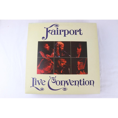 36 - Vinyl - Fairport Convention 13 LP's to include Liege and Life, Angel Delight, Full House x 2, Live A... 