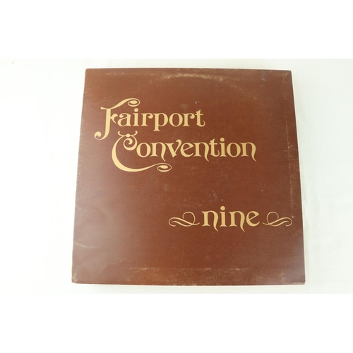 36 - Vinyl - Fairport Convention 13 LP's to include Liege and Life, Angel Delight, Full House x 2, Live A... 