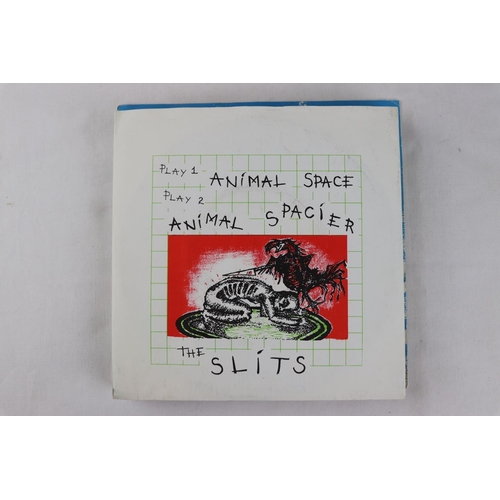 362 - POST PUNK - 11 FEMALE POST PUNK GROUPS UK, 1ST PRESSING SINGLES:  1. THE SLITS - ANIMAL SPACE (1980,... 