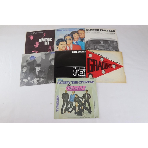 366 - MOD REVIVAL / POWER POP - 7 ORIGINAL 1ST PRESSING MOD REVIVAL / POWER POP SINGLES including PROMO.  ... 