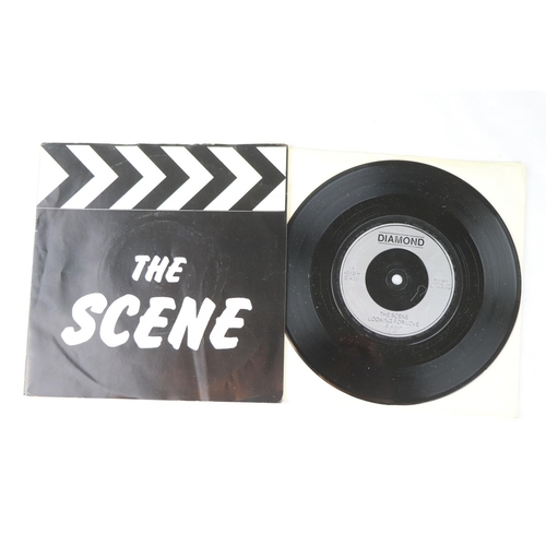 371 - MOD REVIVAL - 2 RARE MOD REVIVAL UK 1st PRESSING MOD REVIVAL singles by bands named THE SCENE.  1. T... 