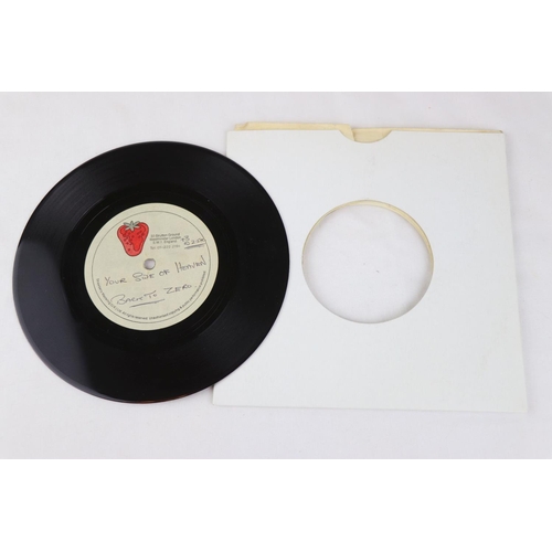 373 - MOD REVIVAL / PUNK ACETATE - BACK TO ZERO UK original 1979 DOUBLE SIDED DEMO ACETATE + SINGLE.   