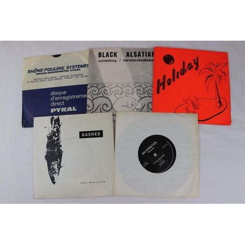 375 - PUNK / POST PUNK / NEW WAVE - 5 SINGLES AND ACETATE BY MID 1980’s PUNK / NEW WAVE groups / artists. ... 