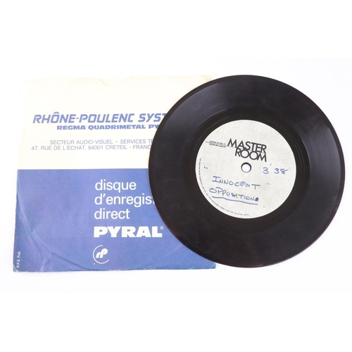 375 - PUNK / POST PUNK / NEW WAVE - 5 SINGLES AND ACETATE BY MID 1980’s PUNK / NEW WAVE groups / artists. ... 