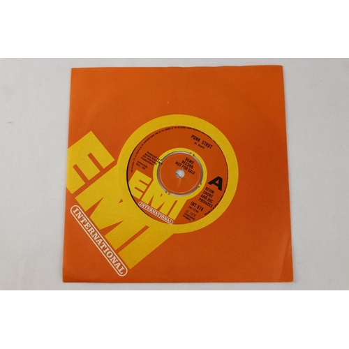 378 - PUNK / POWER POP PROMOS. - 7 UK PRESSING PUNK / POWER POP PROMO, DEMO SINGLES from 1977-1979.  1. KE... 