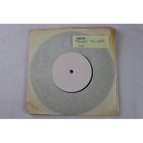 380 - NEW WAVE / PUNK UK TEST PRESSING 7’” SINGLES - 5 UK ORIGINAL NEW WAVE / PUNK TEST PRESSING 7