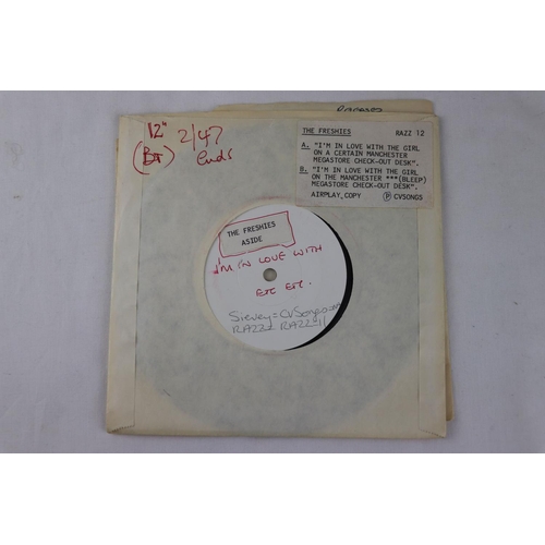 380 - NEW WAVE / PUNK UK TEST PRESSING 7’” SINGLES - 5 UK ORIGINAL NEW WAVE / PUNK TEST PRESSING 7