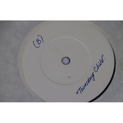 381 - POST PUNK / NEW WAVE UK TEST PRESSING 7” SINGLES - 4 UK ORIGINAL POST PUNK / NEW WAVE TEST PRESSING ... 