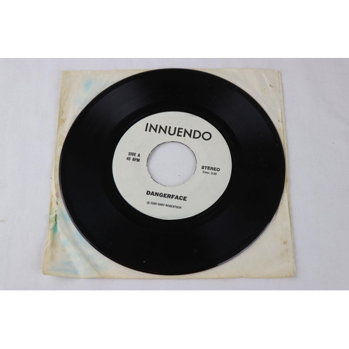 394 - U.S. PUNK SINGLES - 2 RARE US 1ST PRESSING PUNK 7” SINGLES.  1. BLACK RANDY & METROSQUAD - TROUBLE A... 